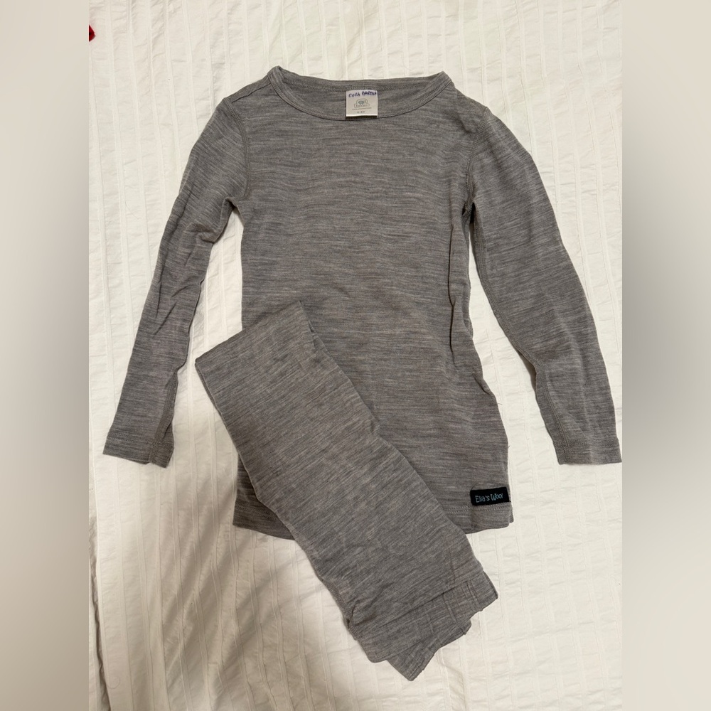 100% Merino Wool Kids Baselayer